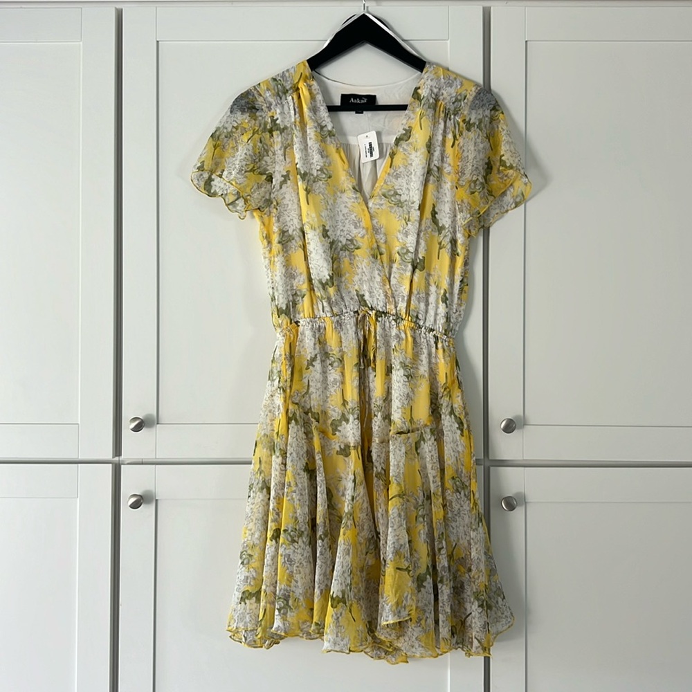 Yellow Floral Dress